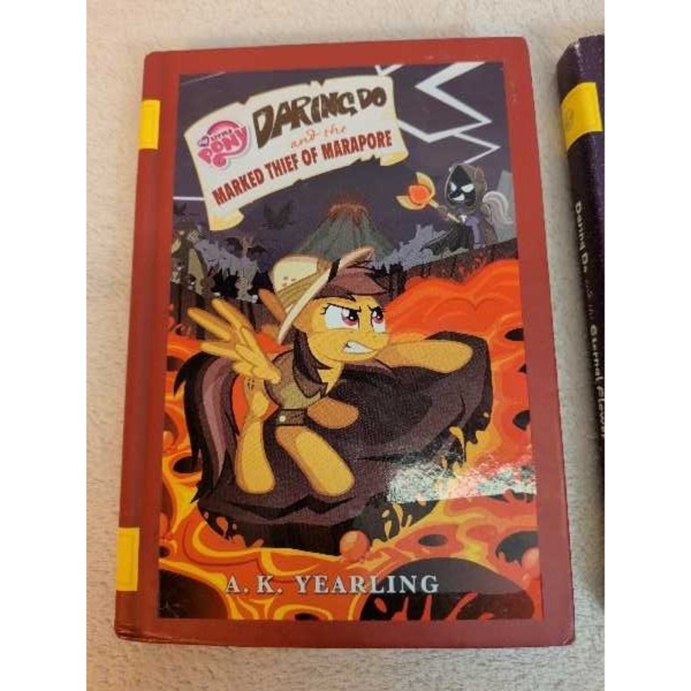 My Little Pony Daring Do Books Marked Thief Eternal Flower Set Lot - Picture 2 of 12